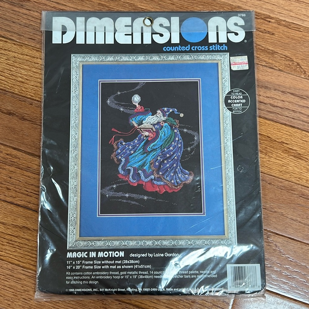 ❌❌SOLD❌❌ DIMENSIONS COUNTED CROSS STITCH KIT #3788
